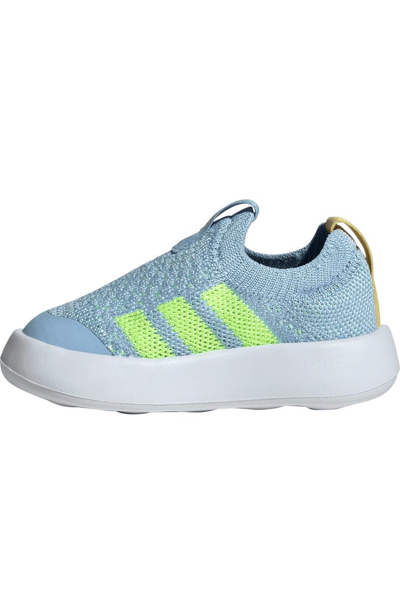 adidas Kids' Bubblecomfy Sneaker, Alternate, color, Clear Sky/ Yellow/ Orange