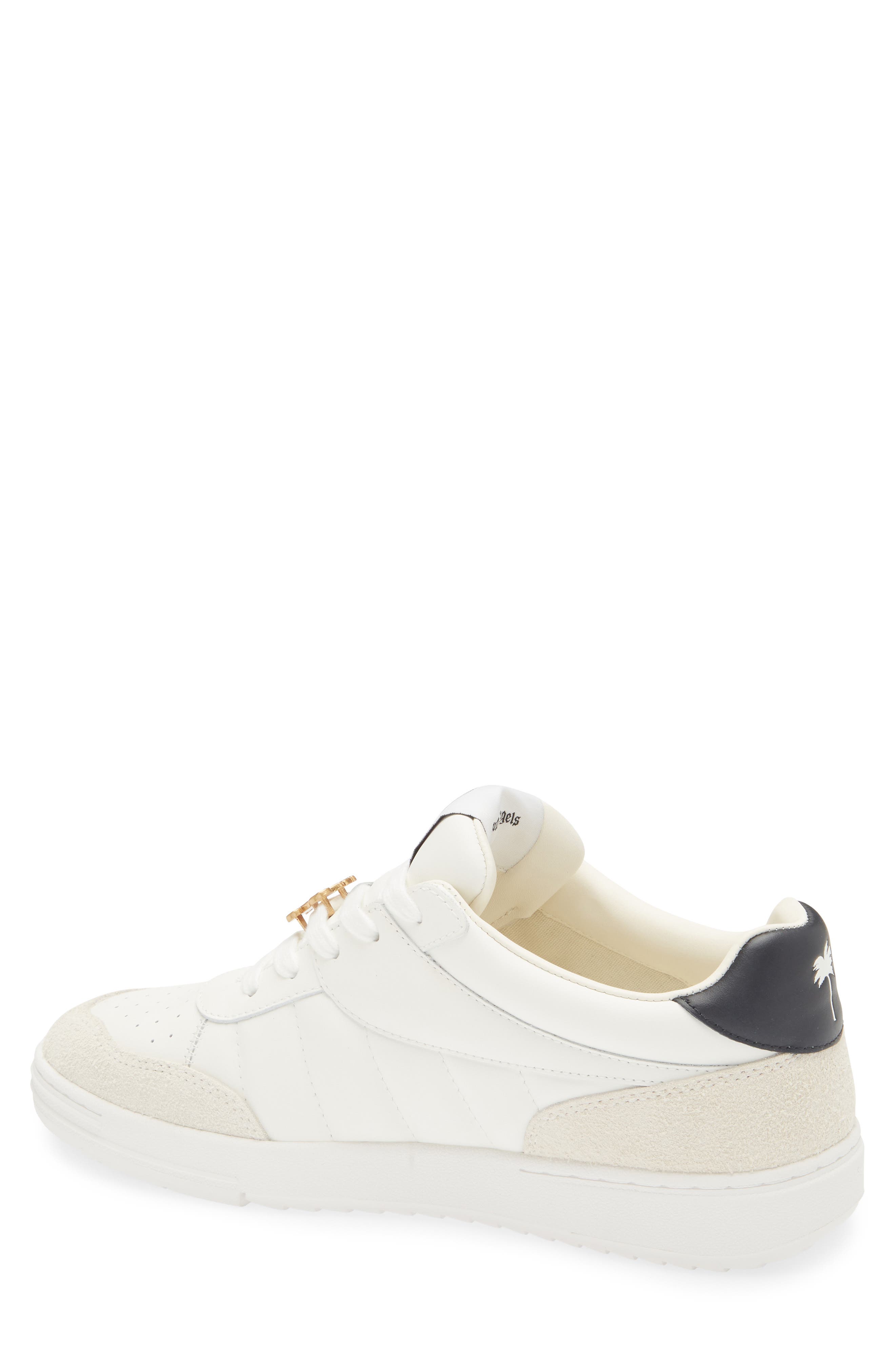 Palm Angels Palm Beach University Low Top Sneaker, Alternate, color, White White