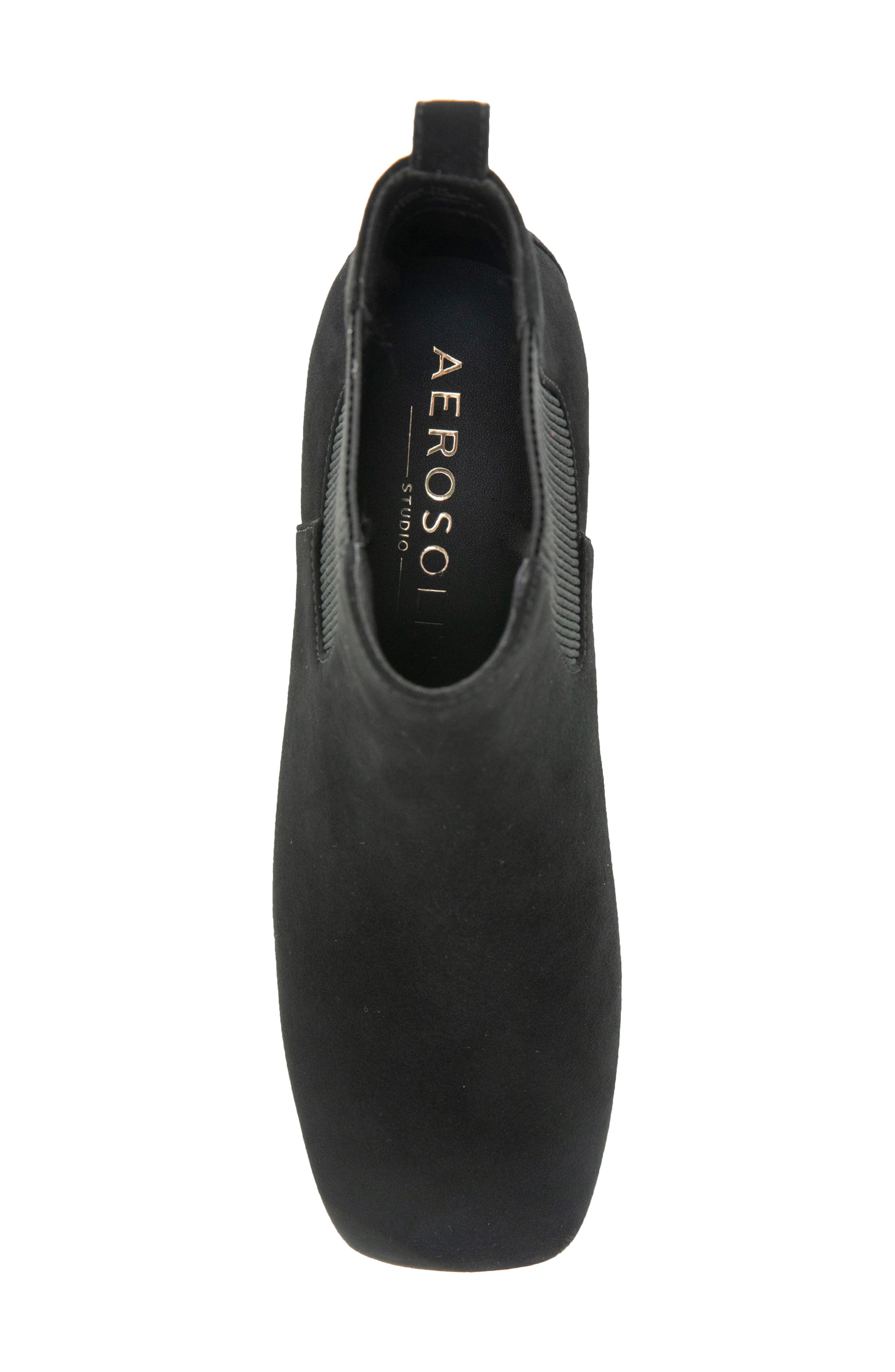 Aerosoles Nancilee Chelsea Boot, Alternate, color, Black Suede