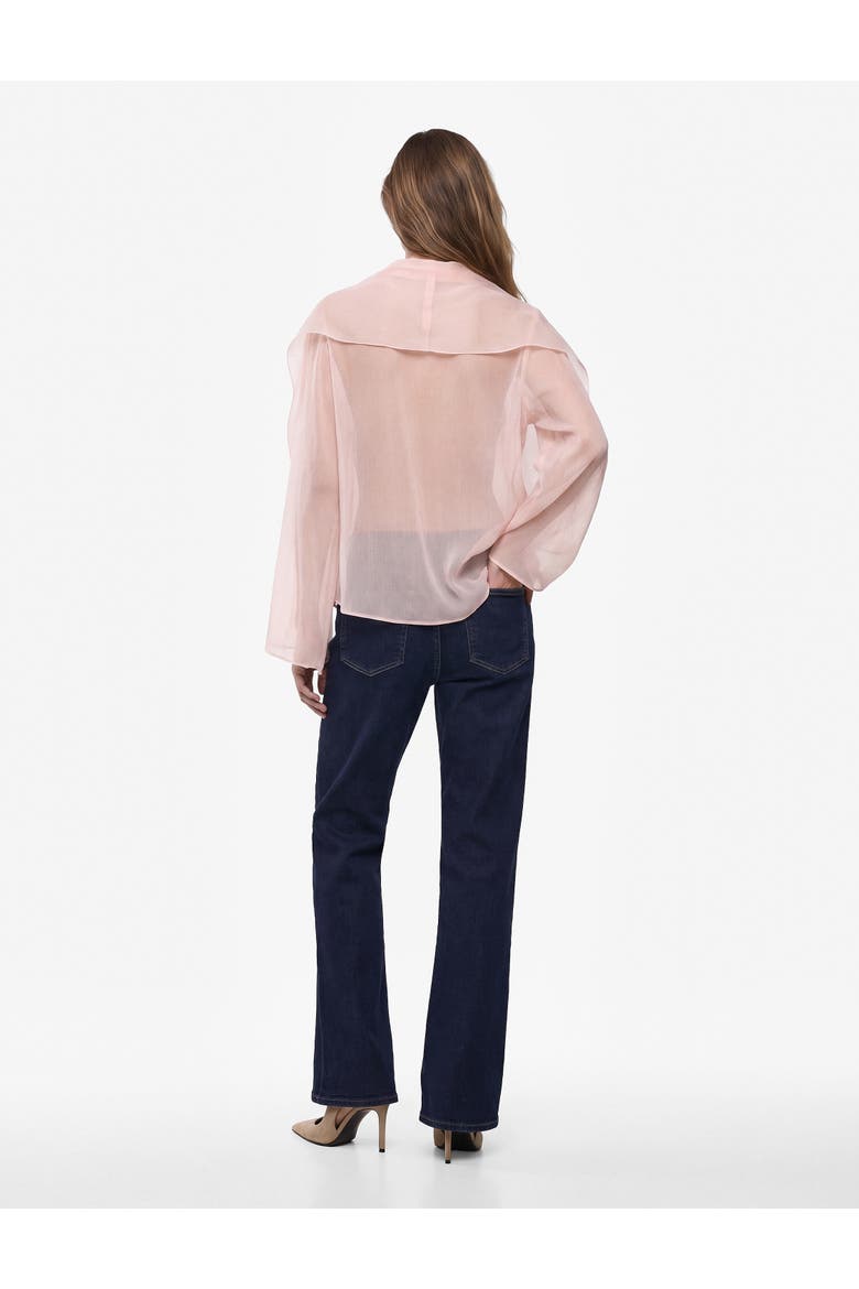 Sheer Blouse, Alternate, color, PINK