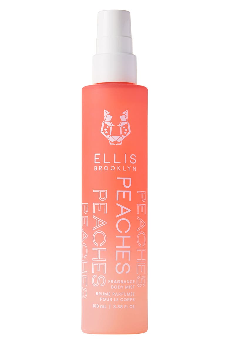 Peaches Fragrance Body Mist, Main, color, NO COLOR