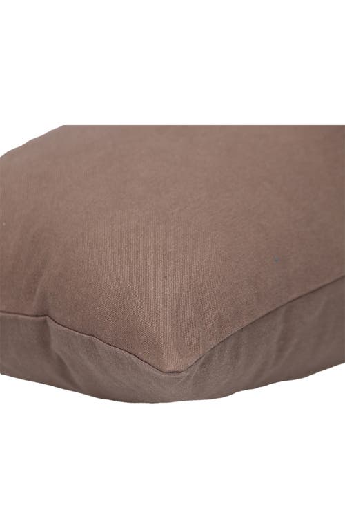 Parkland Collection Oblong Throw Pillow In Brown