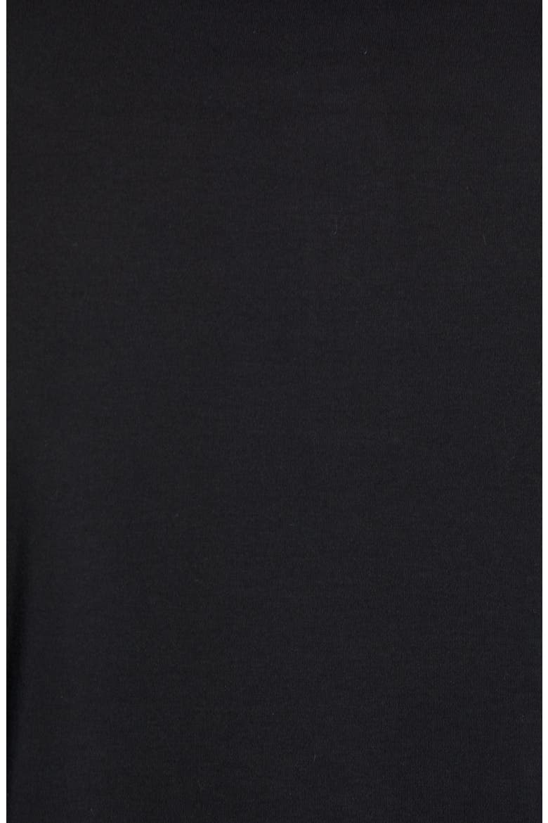 Batiste Long Sleeve Polo, Alternate, color, BLACK