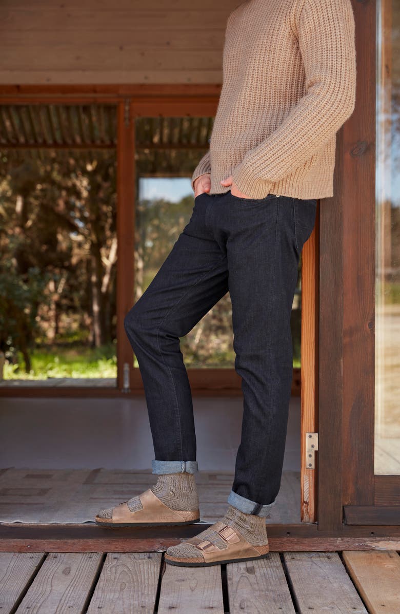 Birkenstock Arizona Soft Slide Sandal, Alternate, color,