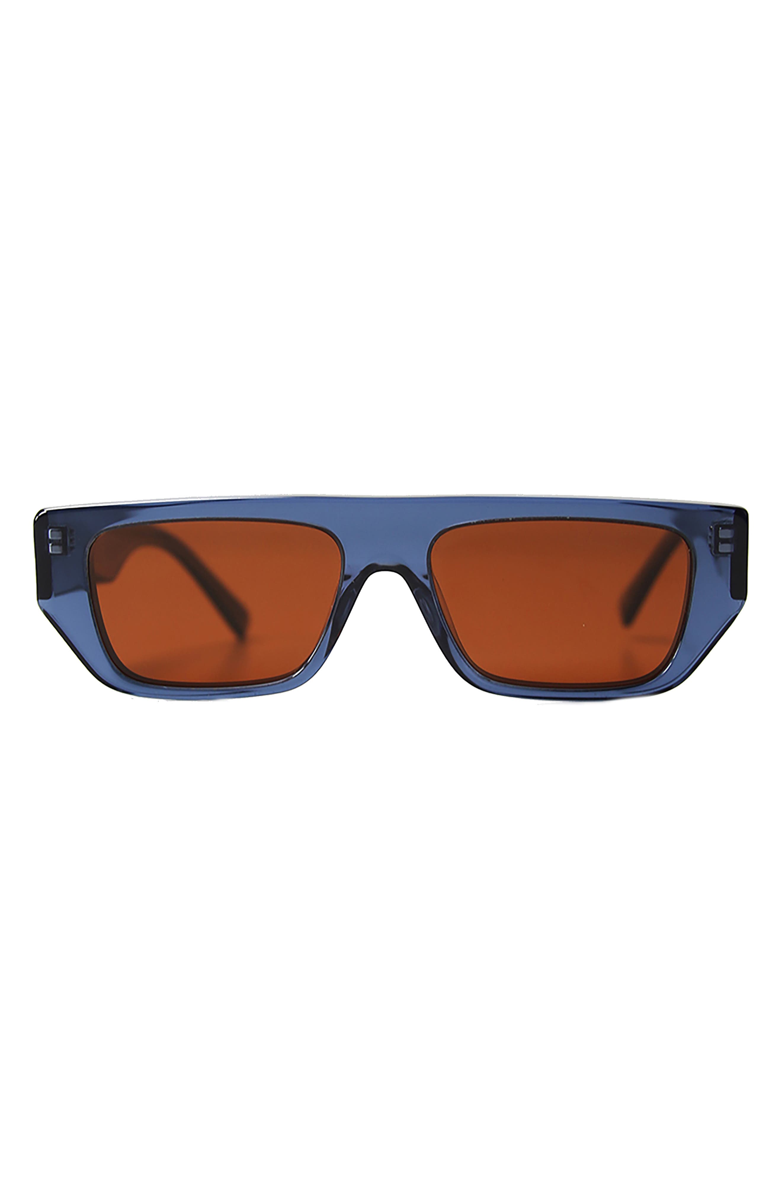 Wisdom Frame 15 52mm Rectangular Sunglasses | Nordstromrack