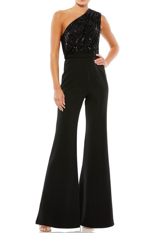 Mac Duggal Jumpsuit In Black