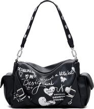 Desigual Faux Leather Shoulder Bag