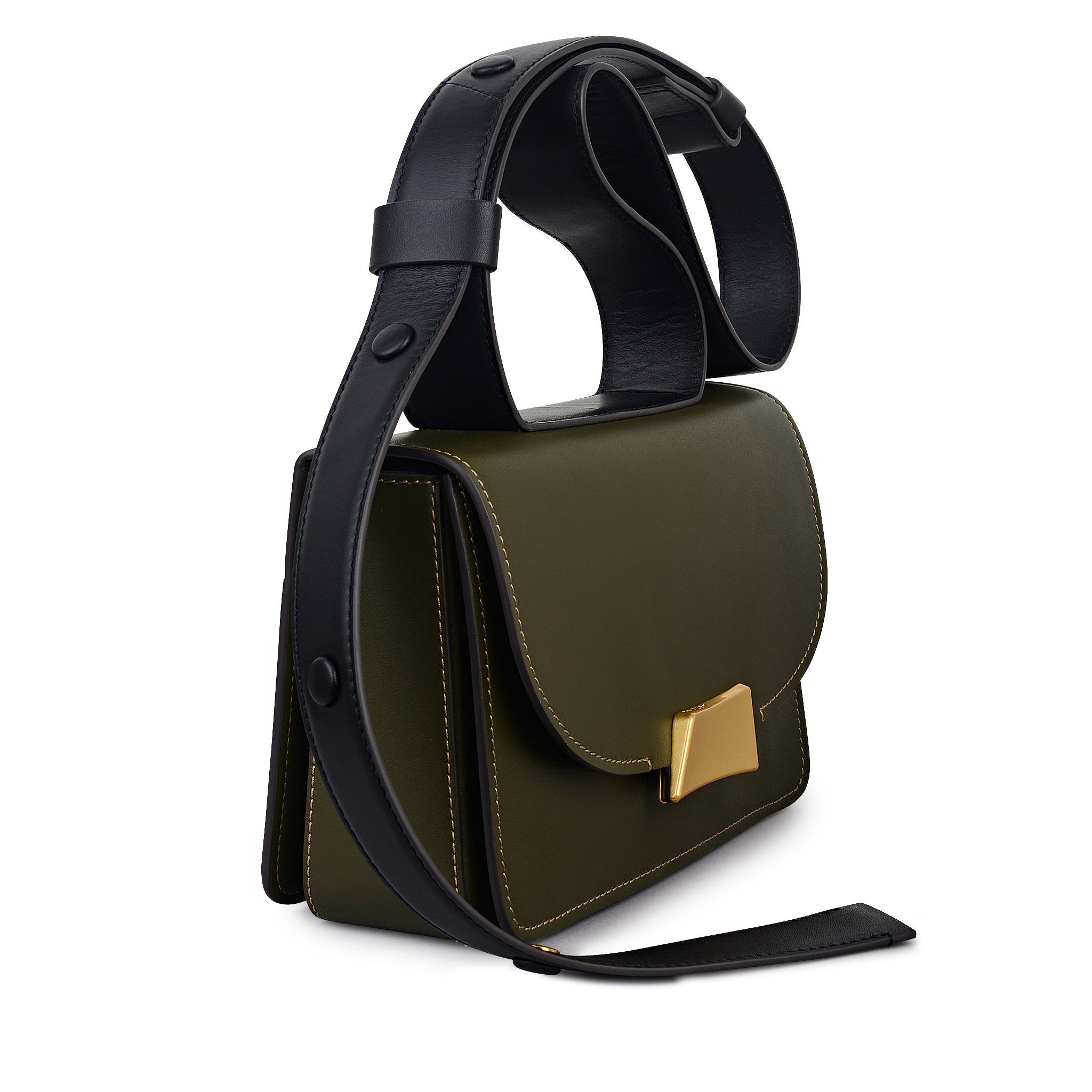 The Belsize Small Flapover Shoulder Bag, Alternate, color, Pine Needle
