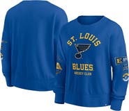 FANATICS Women's Fanatics Blue St. Louis Blues Go Team Pullover Sweatshirt