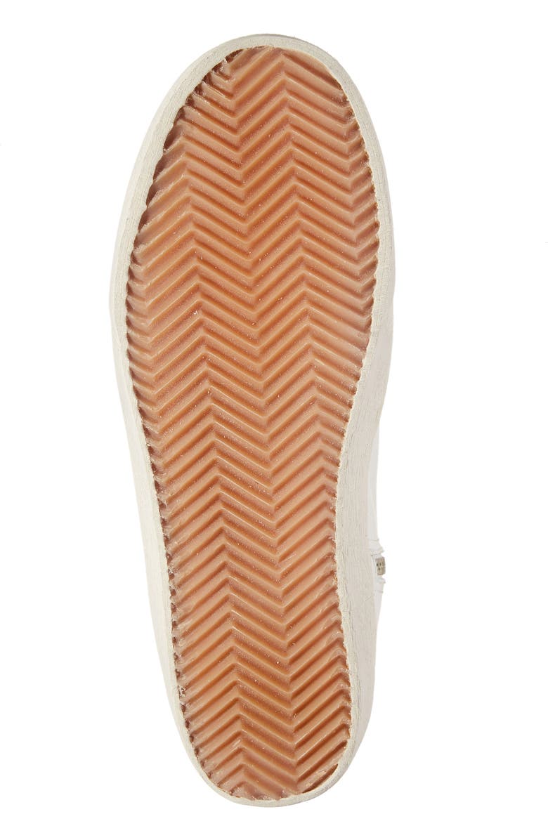 Golden Goose Francy Private Edition Zip High Top Sneaker, Alternate, color, White/ Cuoio