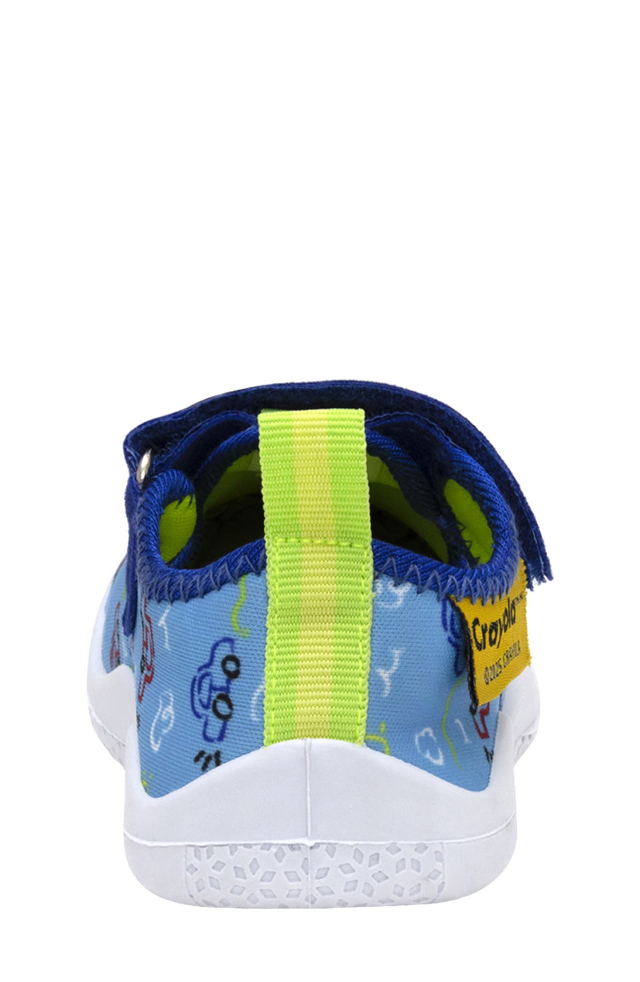 Robeez<sup>®</sup> Kids' Car Doodles Sandal, Alternate, color, Medium Blue