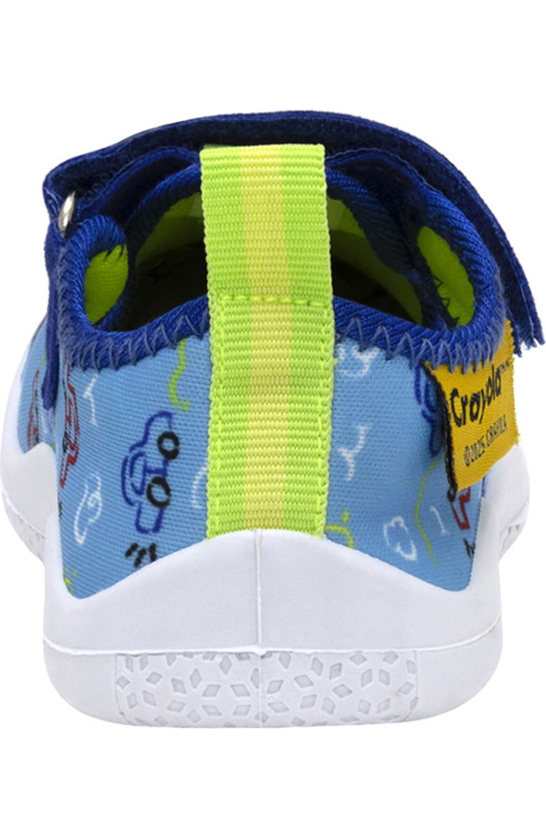 Robeez<sup
®</sup
Kids
Car Doodles Sandal, Alternate, color, Medium Blue