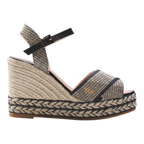 Empuria Canvas Espadrille Sandal Wedges