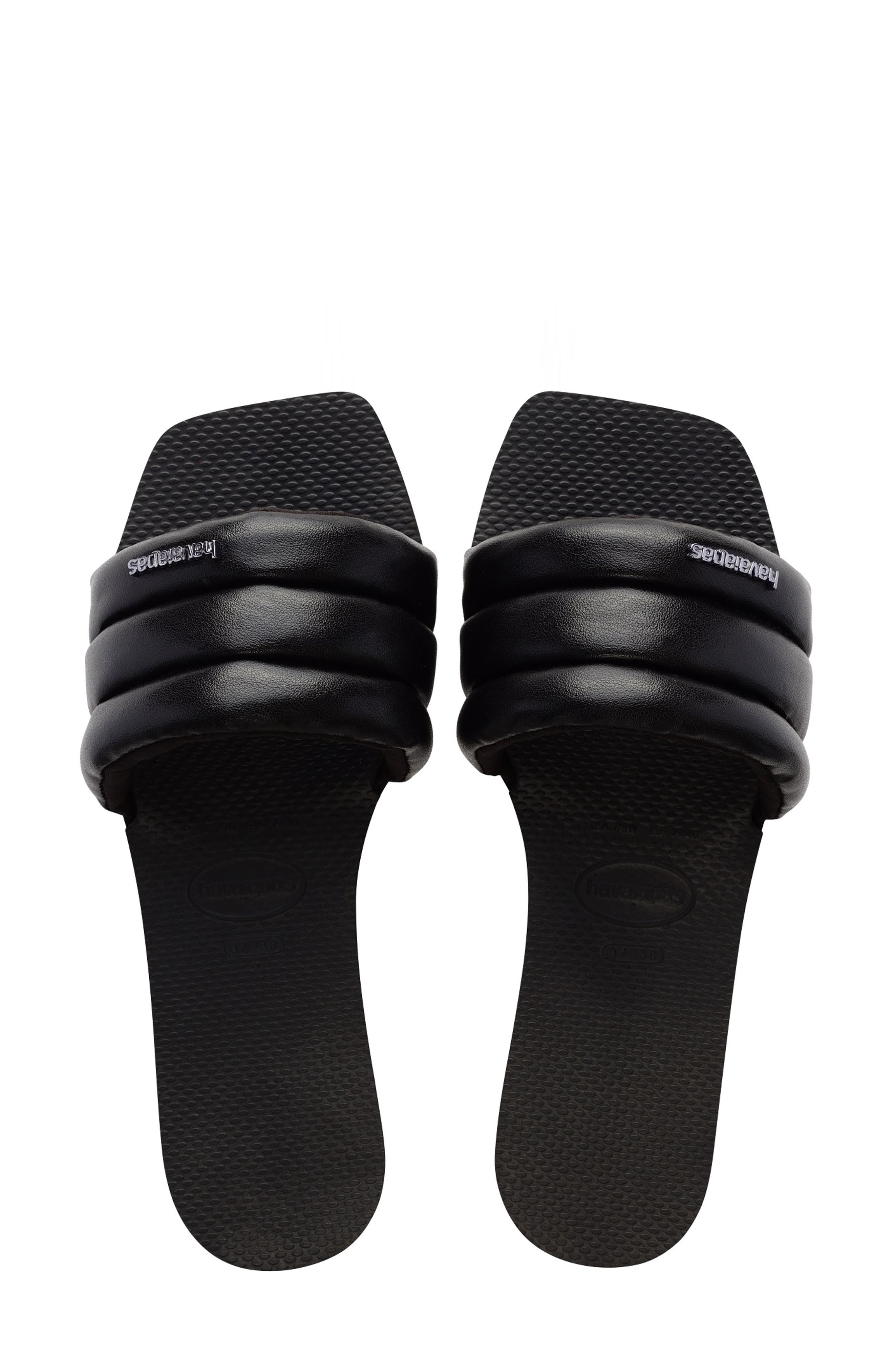 Havaianas You Milan Quilted Slide Sandal, Alternate, color, 