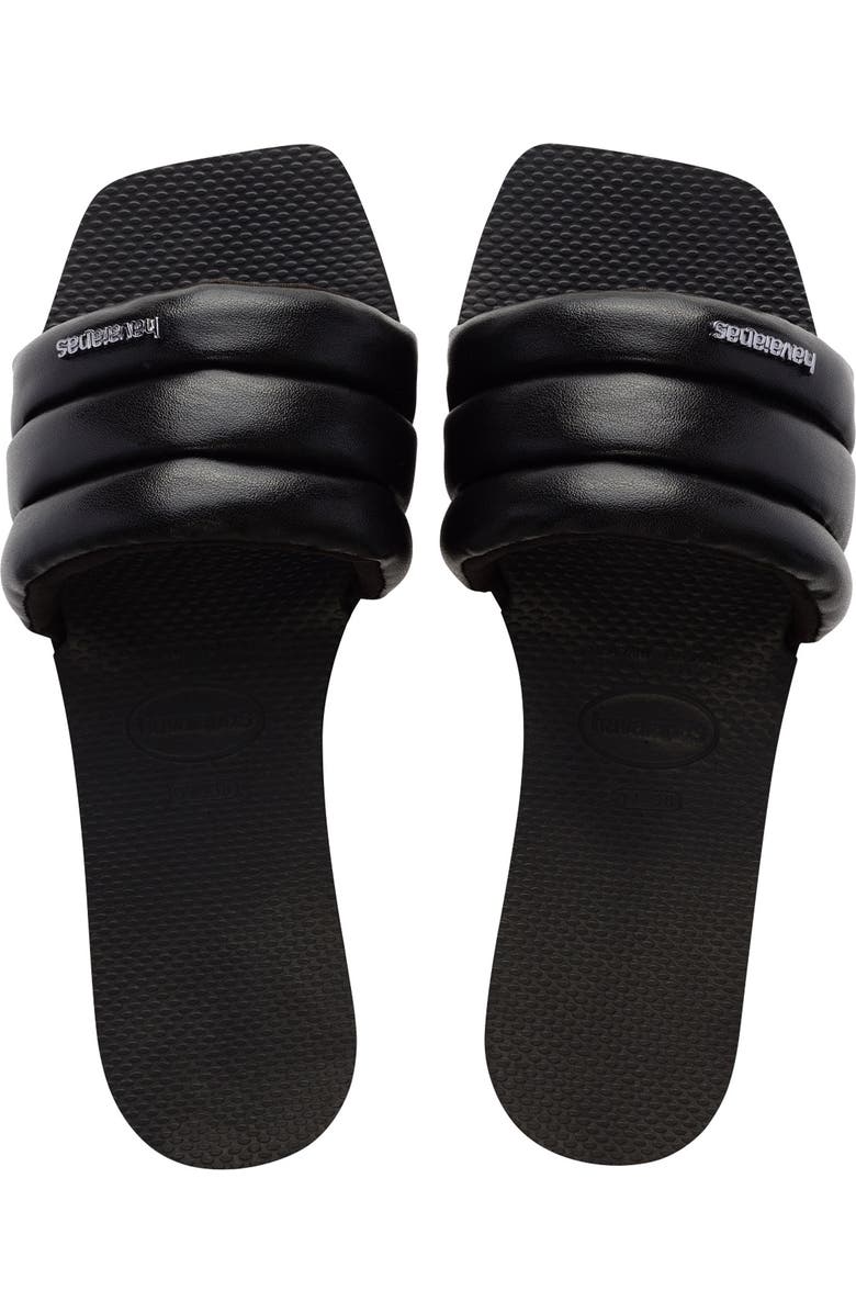 Havaianas You Milan Quilted Slide Sandal, Alternate, color,