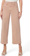 PAIGE Anessa Wide Leg Ankle Jeans