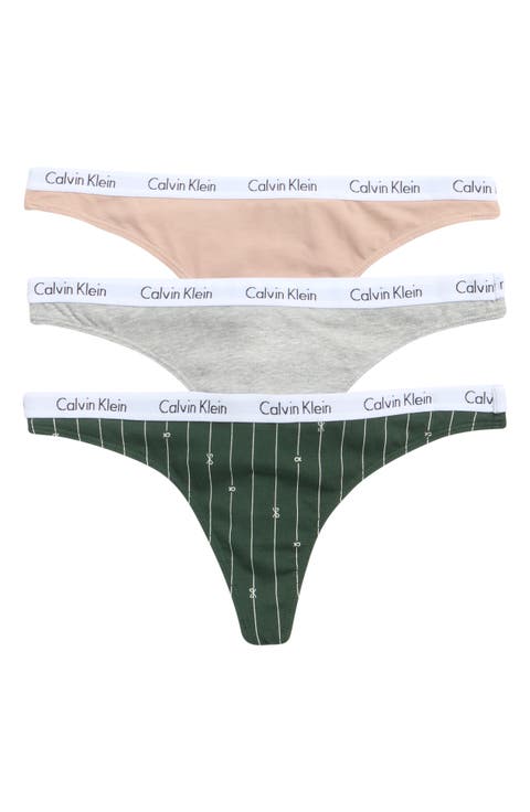 Logo Assorted Thongs - Pack of 3