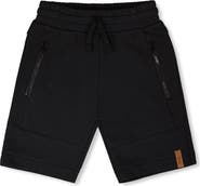 Deux par Deux French Terry Shorts with Cross Seams