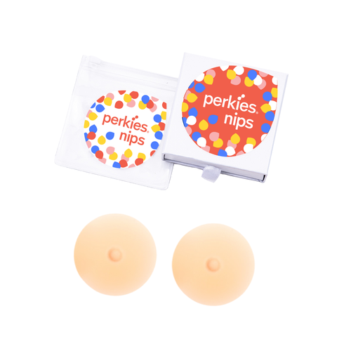 Shop Perkies Nips Nipple Enhancers In Light Nude