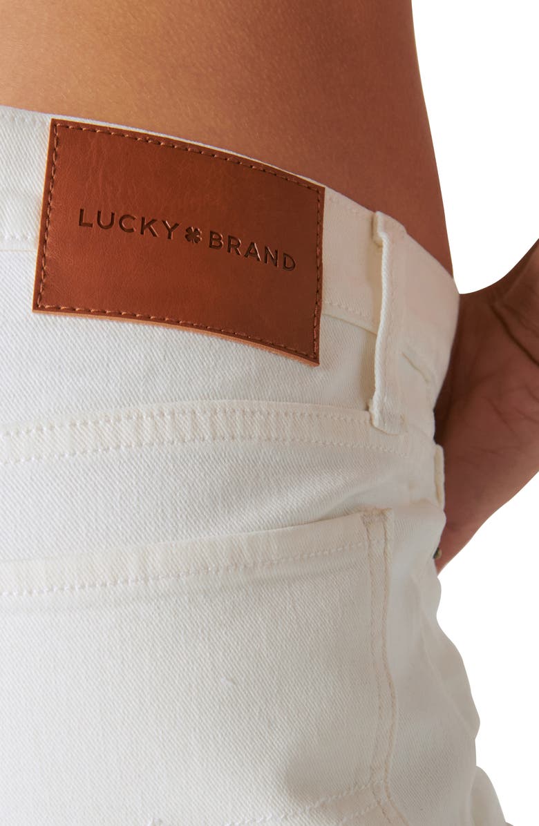 Lucky Brand Sweet Straight Mid Rise Crop Straight Leg Jeans, Alternate, color, 