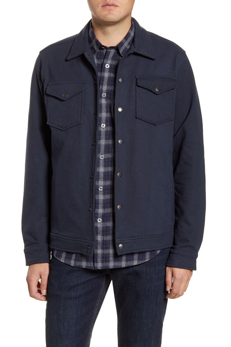 Dean Trucker Jacket, Main, color, NAVY