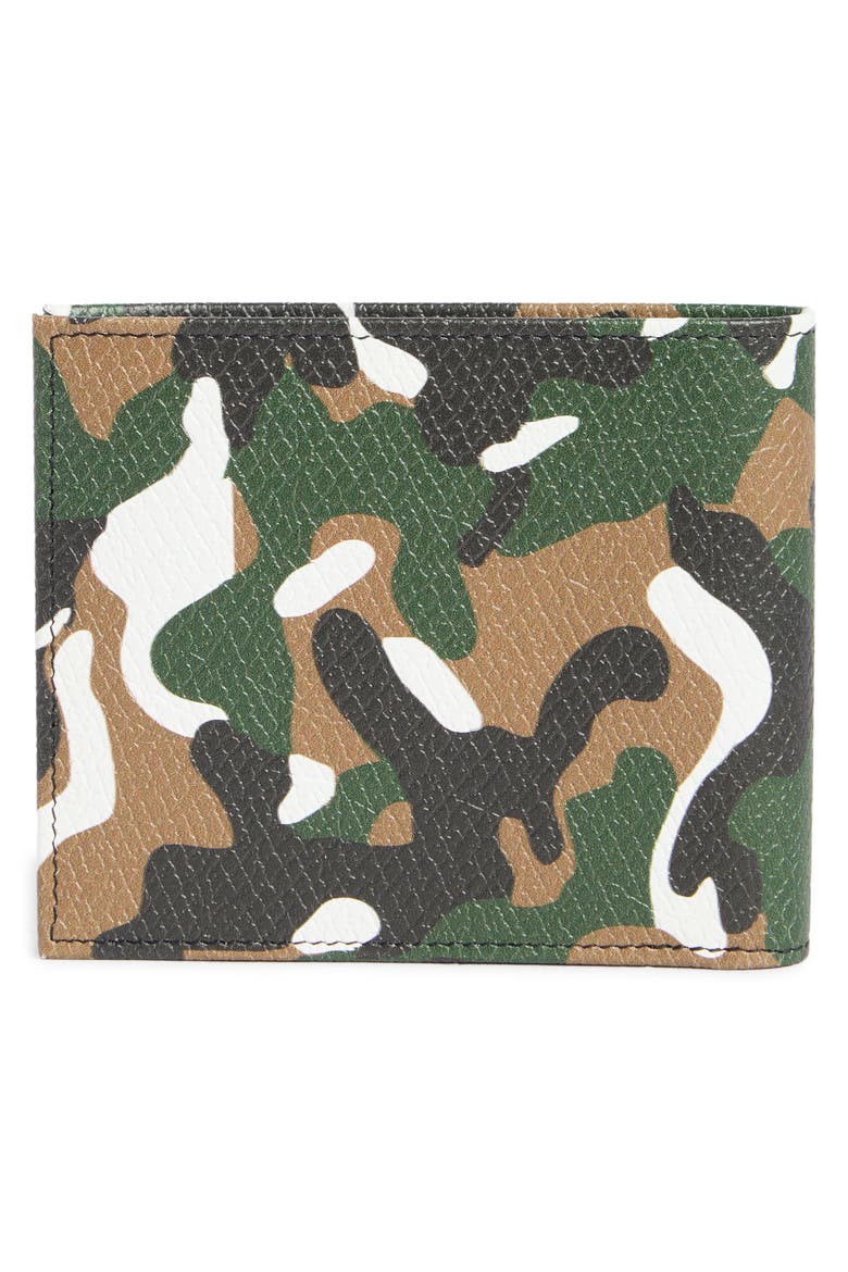 Camo Bifold Wallet, Alternate, color, KHAKI