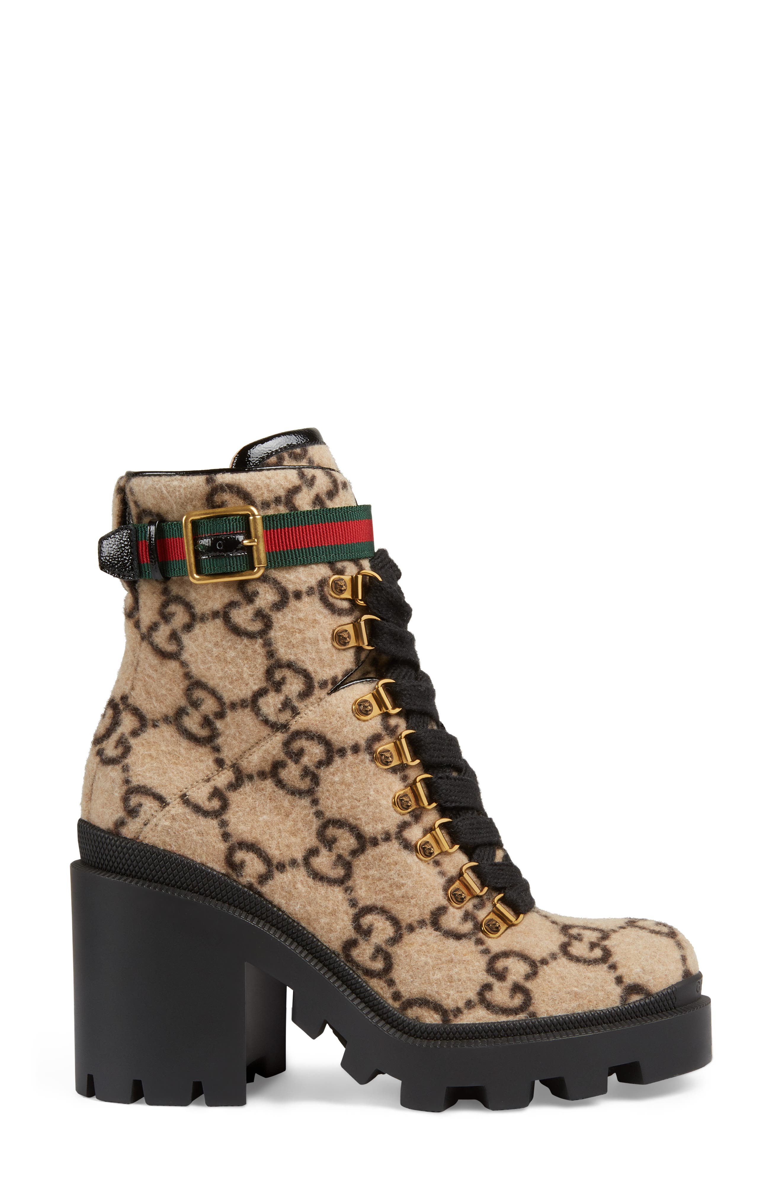 Trip Logo Bootie, Alternate, color, BEIGE