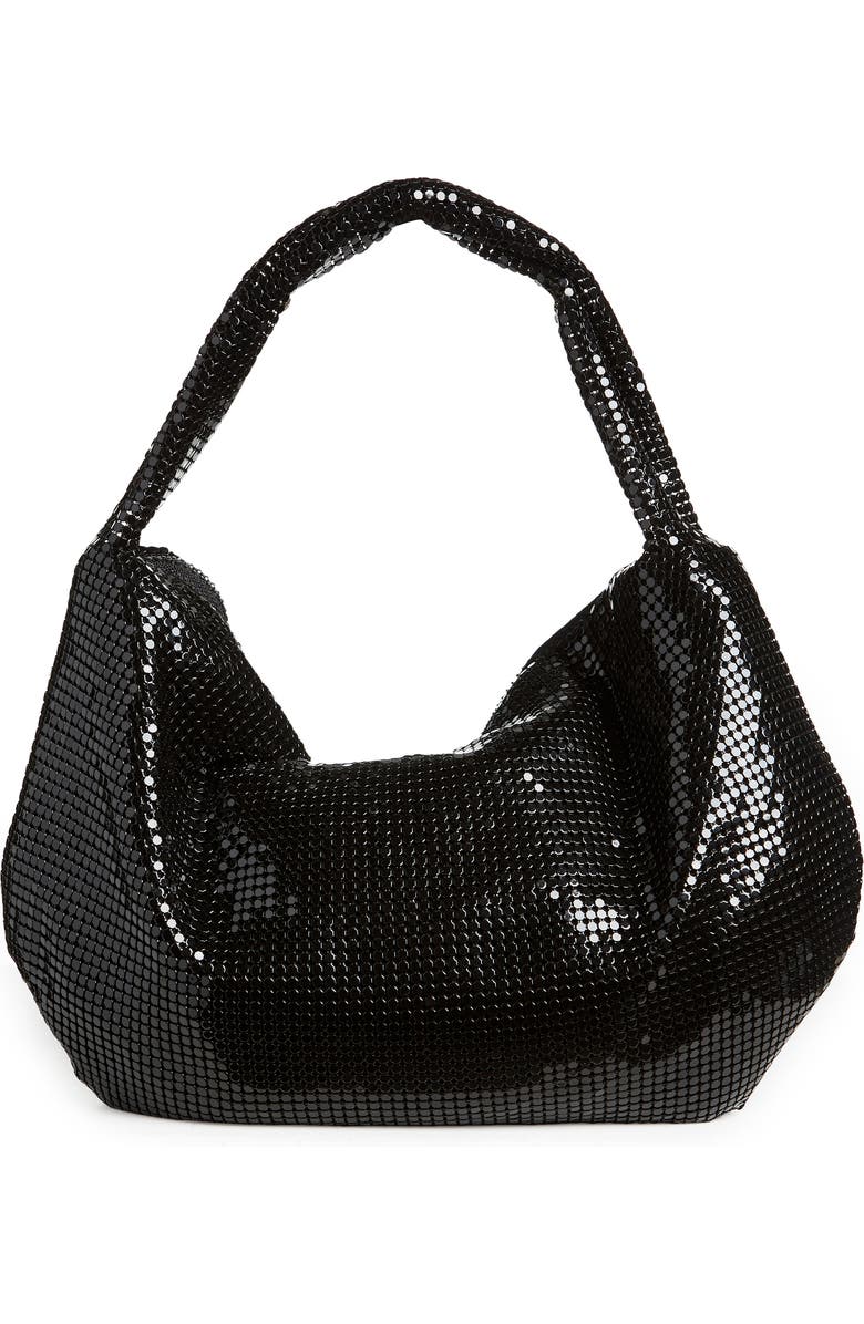 Whiting & Davis Mini Twisted Handle Hobo, Alternate, color,