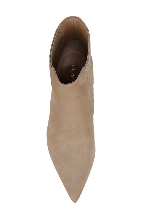 Veronica Beard Lisa 70mm Pointed Toe Bootie In Sand