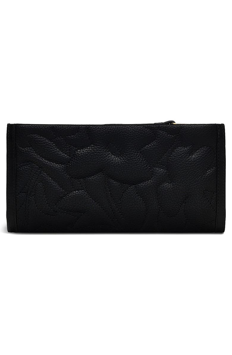 Radley Floral Street Continental Leather Wallet, Alternate, color,