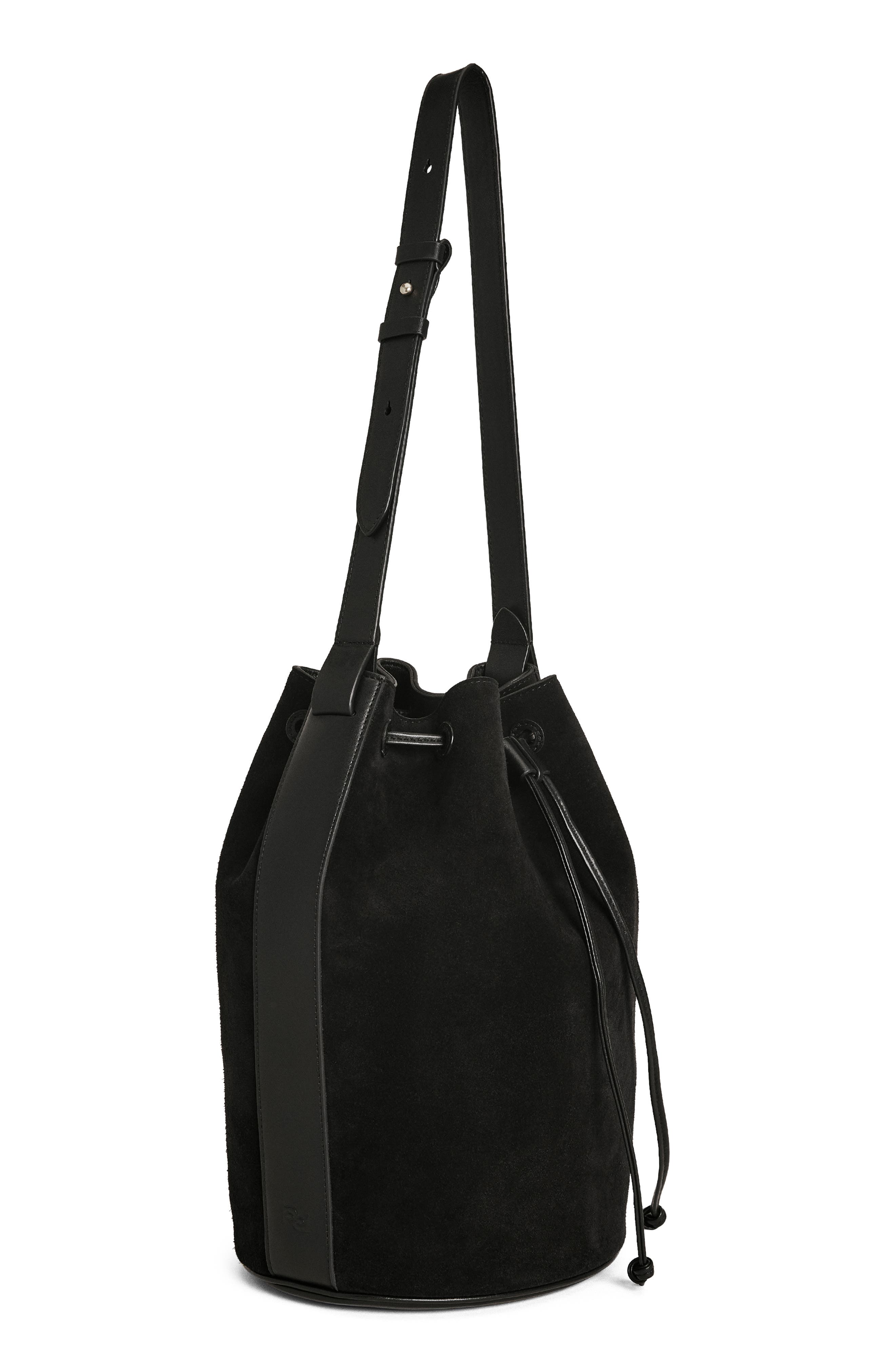 Reformation Medium Ornellia Bucket Bag, Alternate, color, 