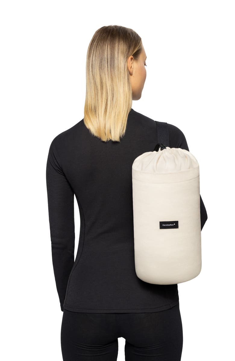 Ostrichpillow Memory Foam Bed Pillow, Alternate, color, Light Grey