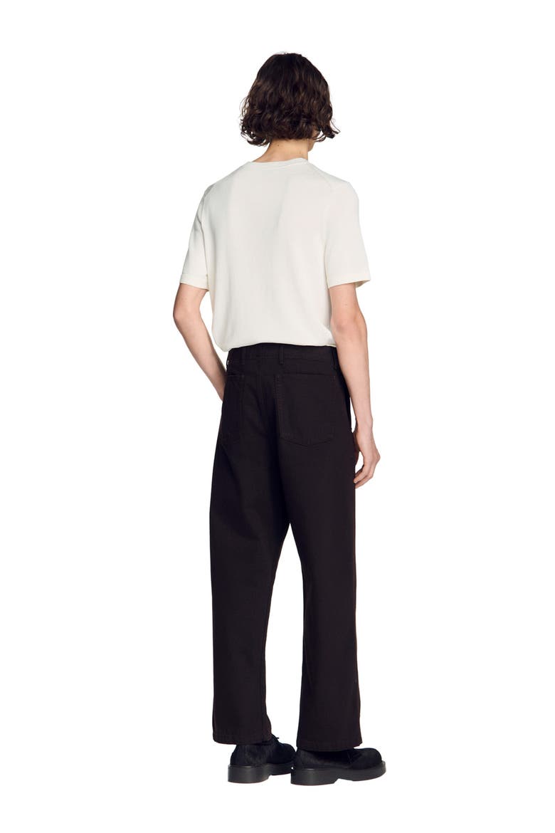 Barrel jeans, Alternate, color, Chocolate