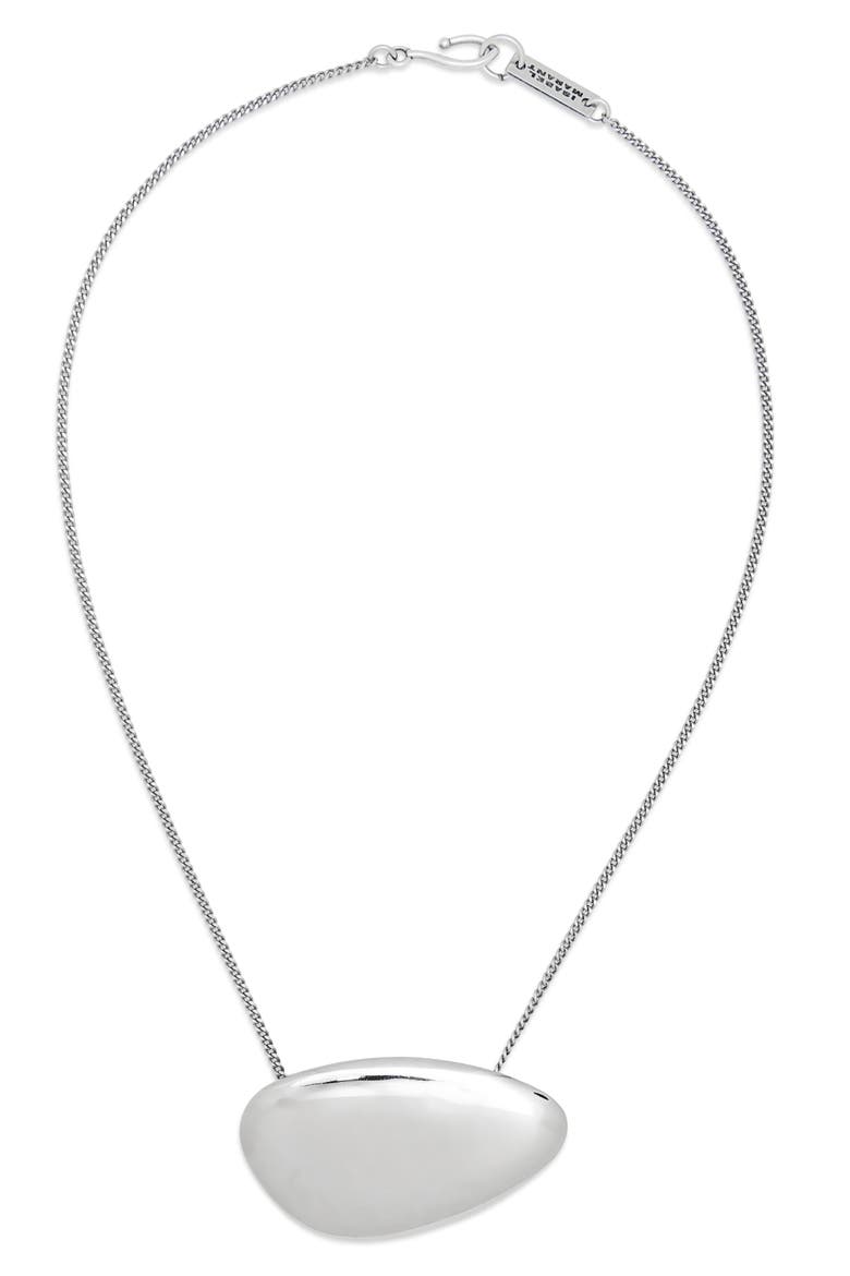 Ella Necklace, Main, color, SILVER