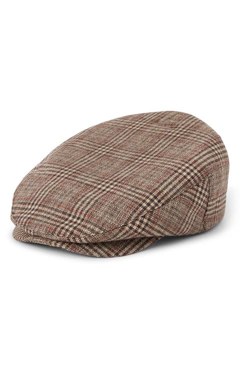 Hooligan Herringbone Driving Cap