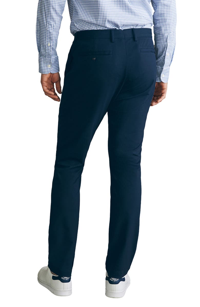 Faherty Movement Stretch Supima<sup>®</sup> Cotton Blend Pants, Alternate, color, Lupine Navy
