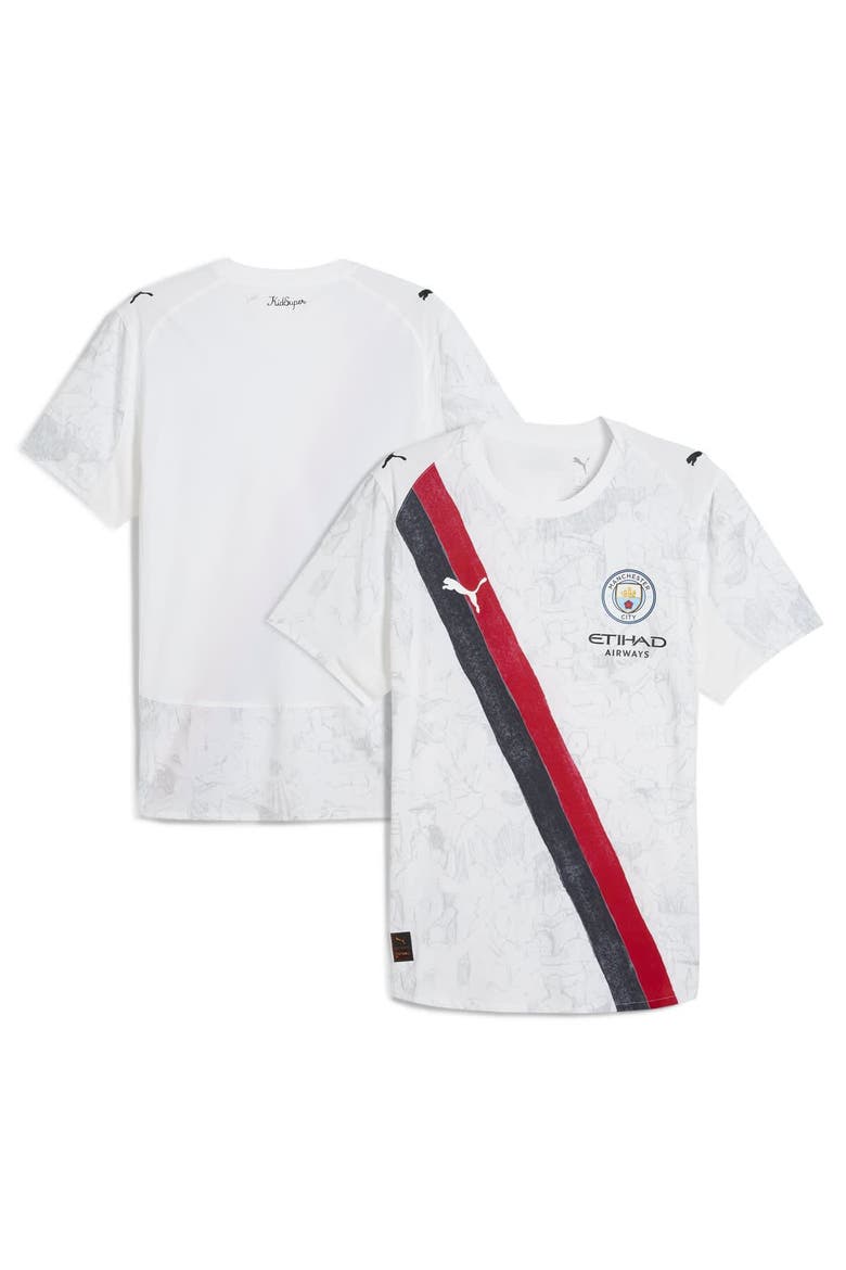 Men's Puma x KidSuper White Manchester City 2025 FIFA Club World Cup Authentic Jersey, Main, color, White