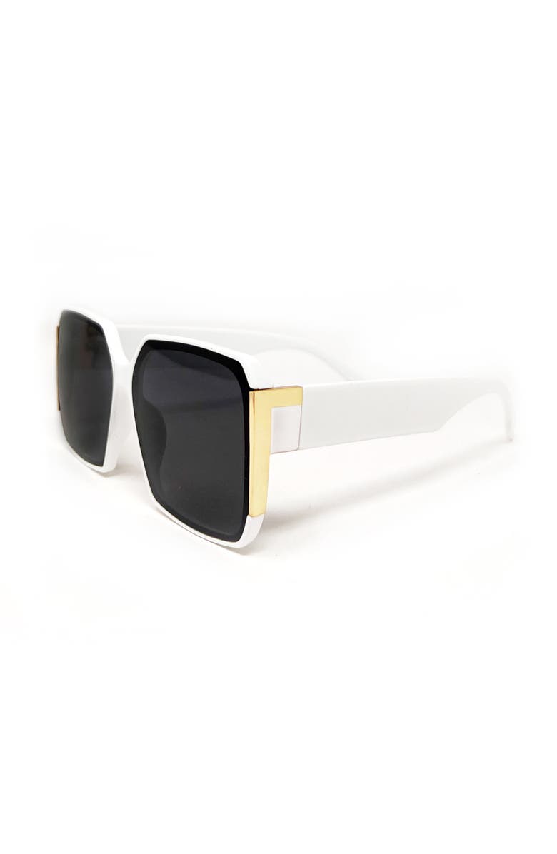 Youzey The Vance Sunglasses, Alternate, color, White
