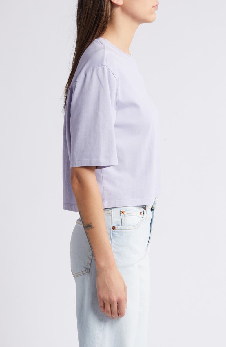 Treasure & Bond Relaxed Organic Cotton Crop T-Shirt, Alternate, color, 