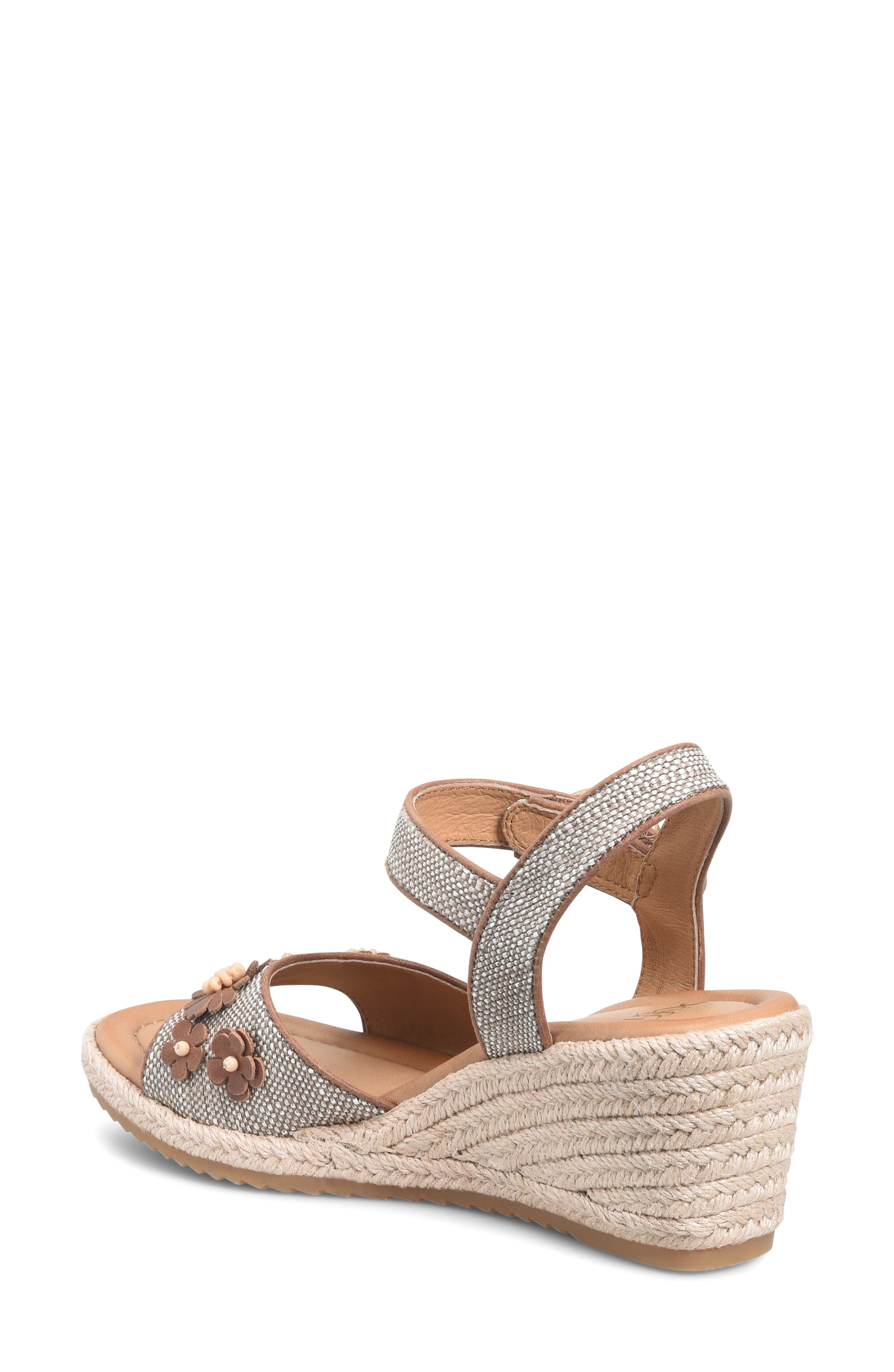 Söfft Isabella Espadrille Wedge Sandal, Alternate, color, 