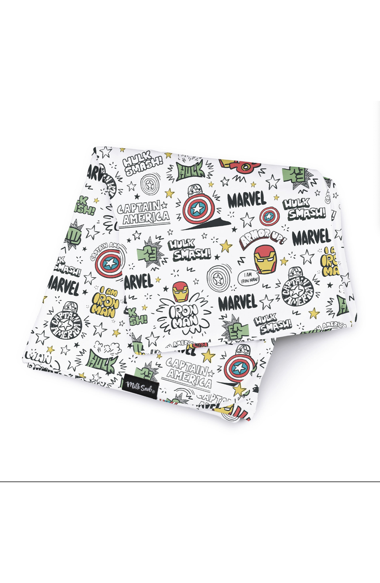 Milk Snob MARVEL Baby Blaket, Main, color, Mighty Heroes