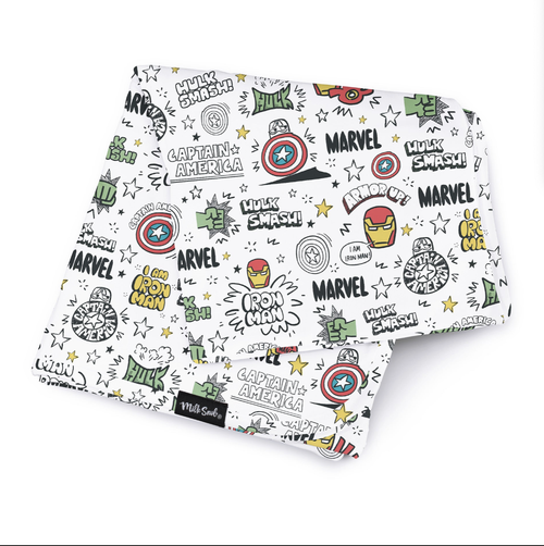 Milk Snob MARVEL Baby Blaket in Mighty Heroes  product