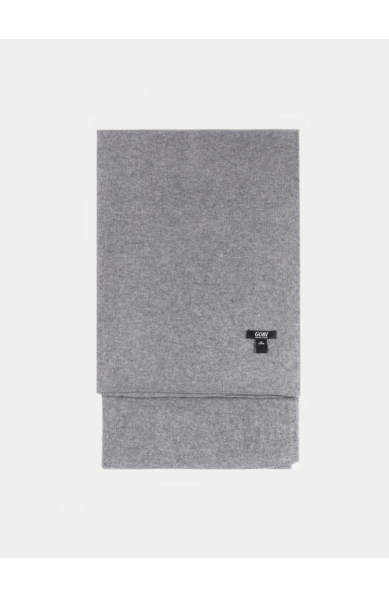 Gobi Cashmere Lightweight Cashmere Shawl, Main, color, Dim Gray