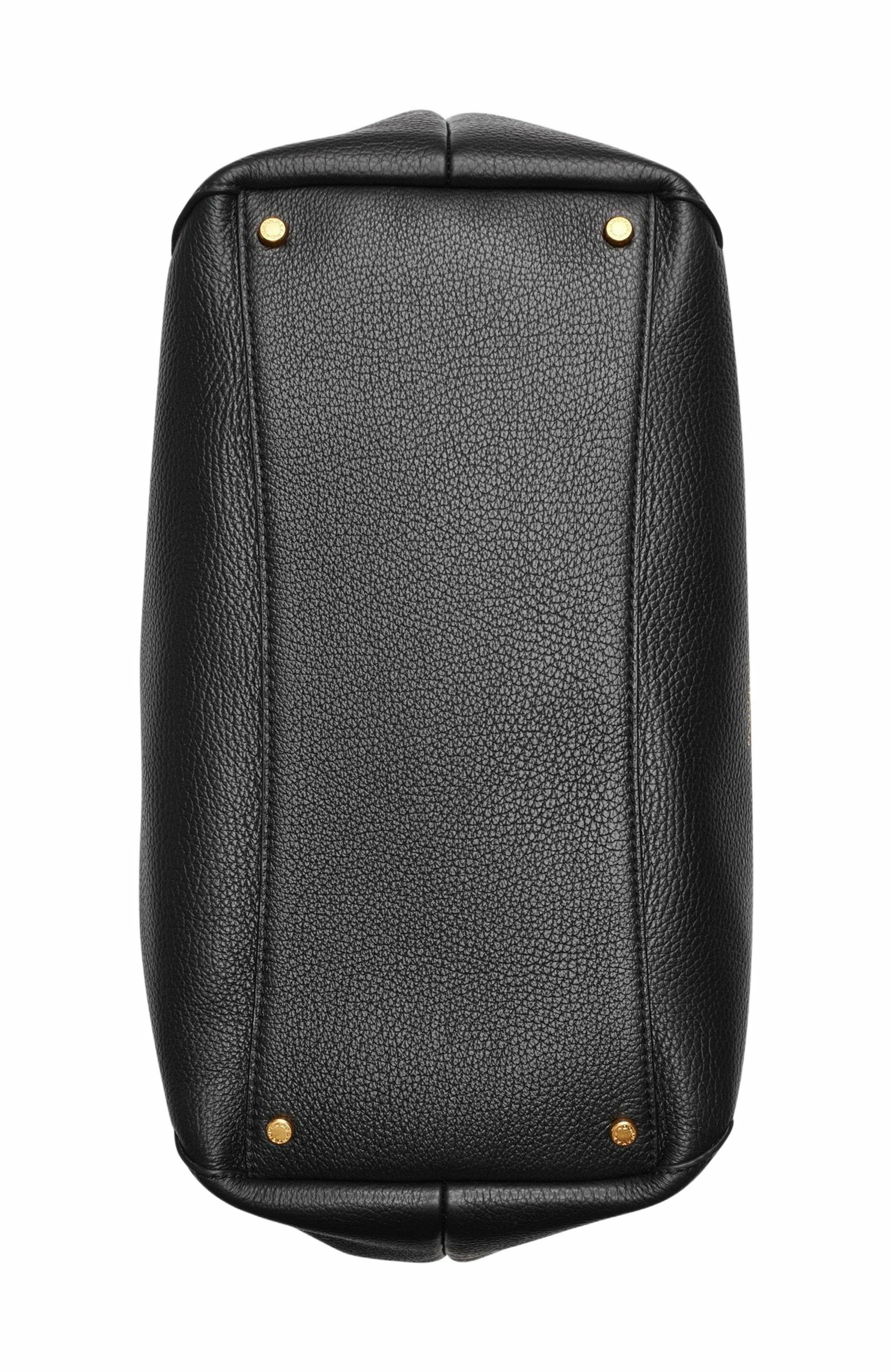 Donna Karan New York Glenwood Shoulder Bag, Alternate, color, Black/Gold