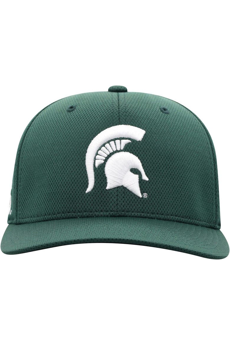 Men's Top of the World Green Michigan State Spartans Reflex Logo Flex Hat, Alternate, color, Green