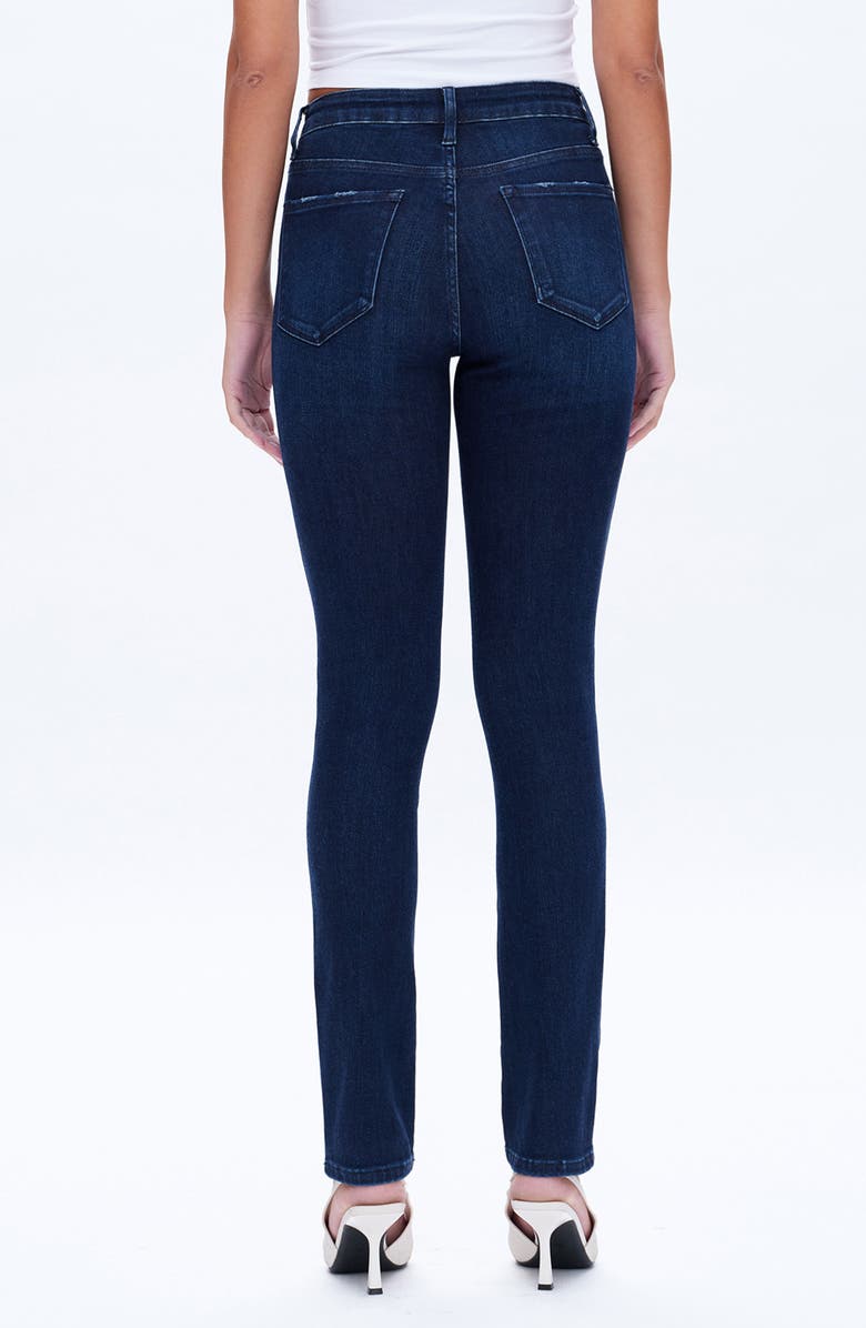 Bayeas July Slim Straight Leg Jeans, Alternate, color, Deep Sea