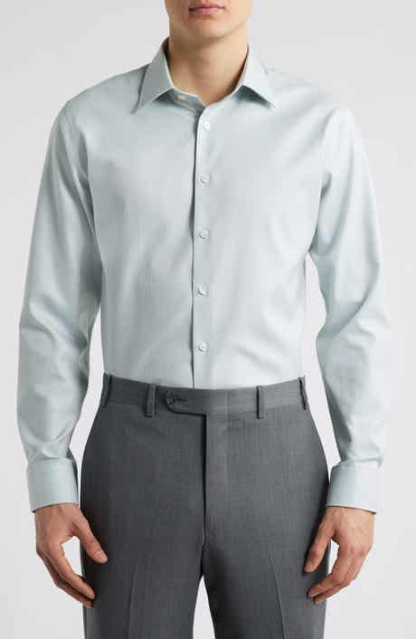 Nordstrom Premium Non-Iron Trim Fit Dress Shirt