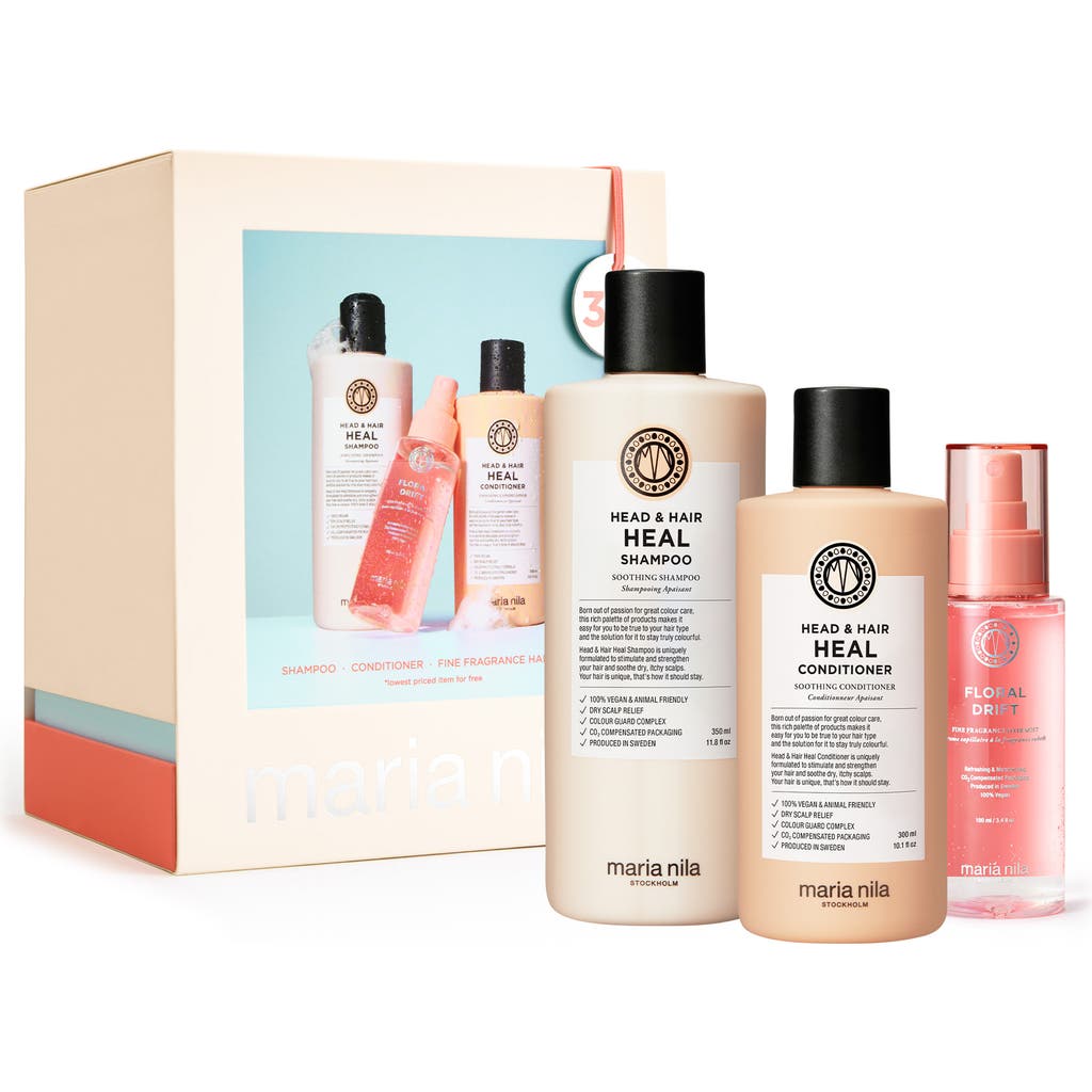 Maria Nila Head & Hair Heal Beauty Box In Transparent