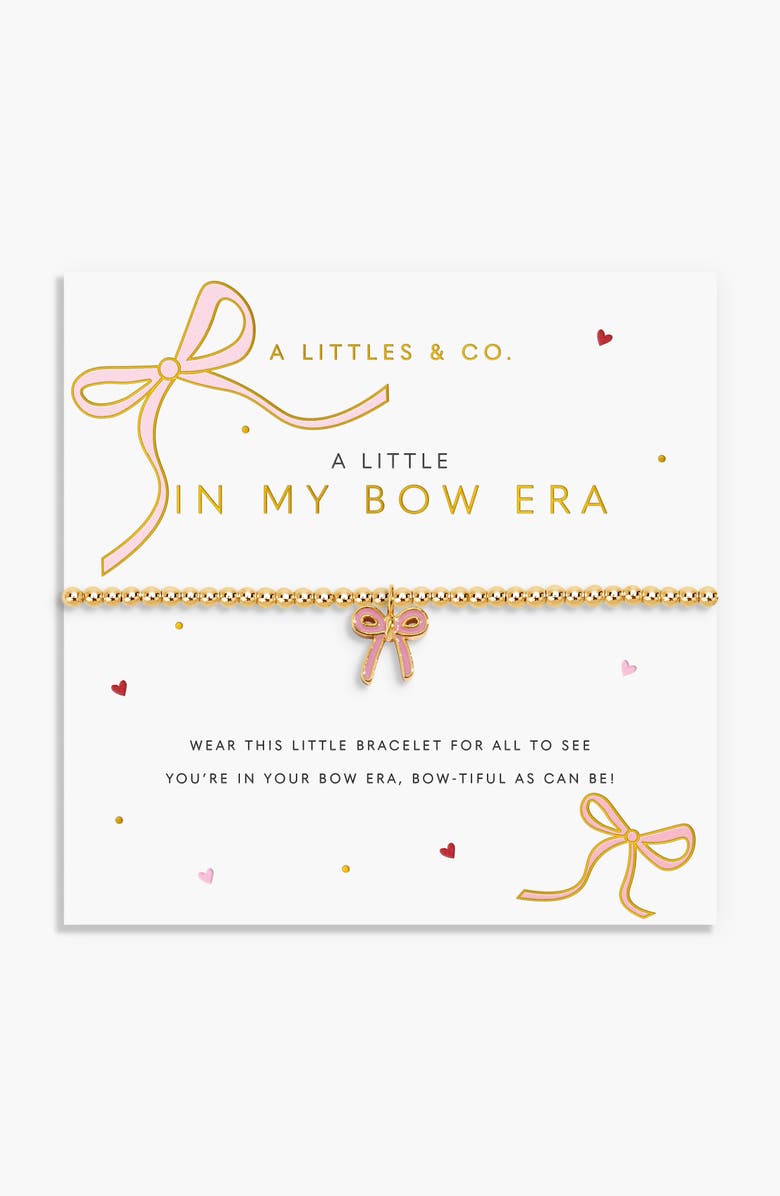 A Littles & Co. A Little Vibes Bracelet, Main, color, In My Bow Era