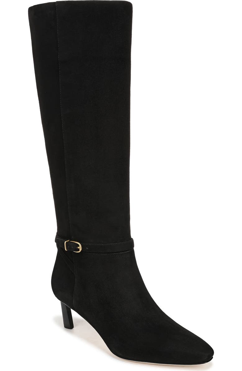 Veronica Beard Kailine Knee High Boot, Main, color, Black